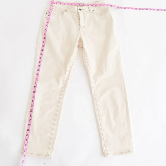 Prana Cream Taper  Denim Size 6-28 - Picture 5 of 15